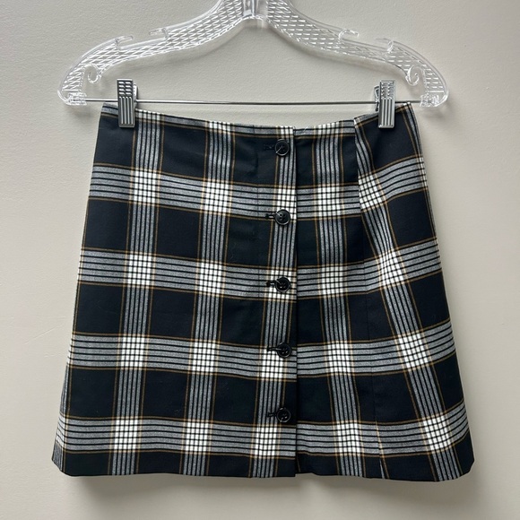 Sunday Best Plaid Tartan Mini Skirt - Picture 1 of 4